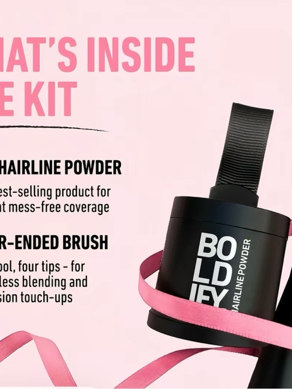 Hairline Powder in Pink - Women Hair Hairline Filler